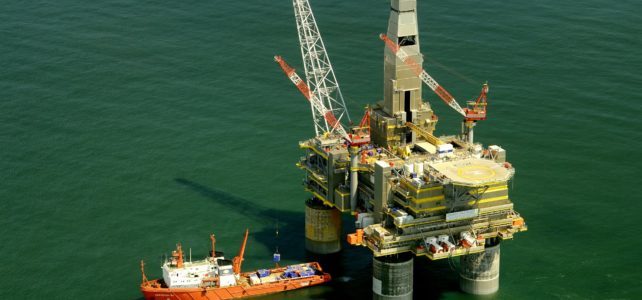 Offshore oil rig