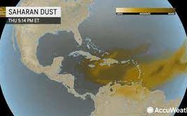 Dust from Africa