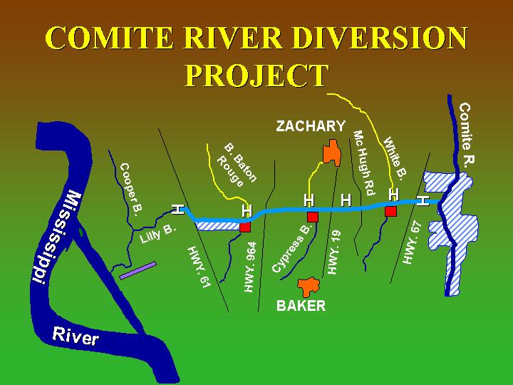 Comite River Diversion