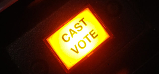 voting button