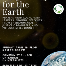 Catch “Prayers for the Earth” Live