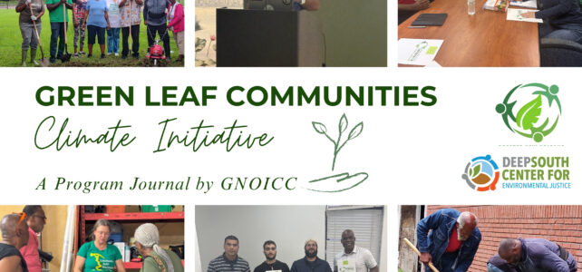Green Leaf Communities Initiative, Our Progress